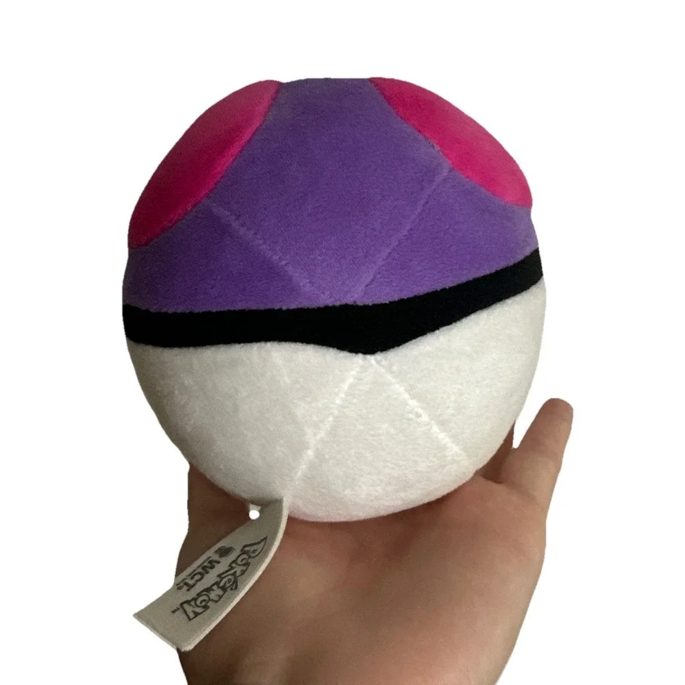 Pokemon Master Ball Plush Doll Stuffed Animal Toy Beanie Nintendo Collectible 4